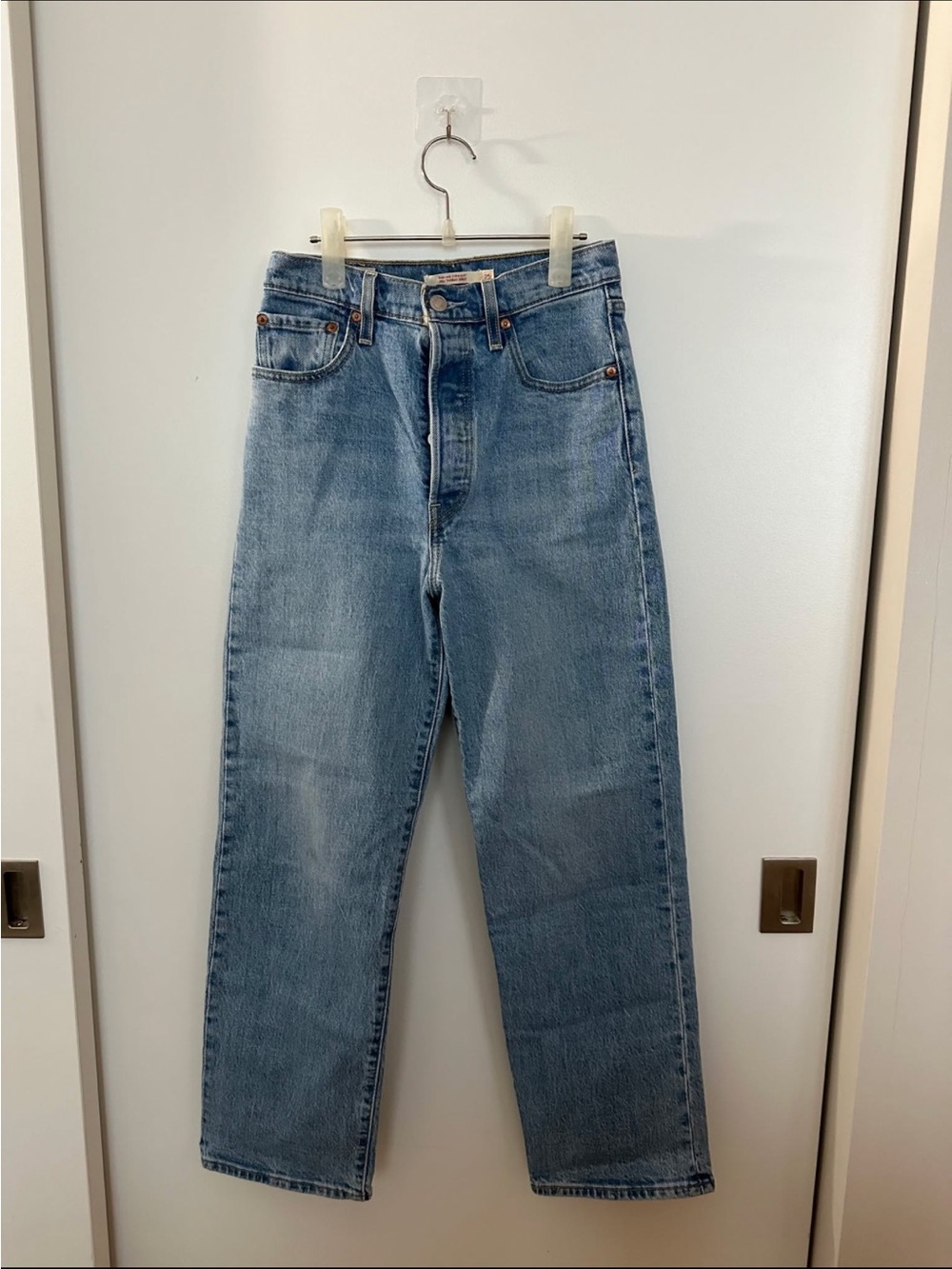 Levi's Ribcage Straight Jeans - light wash